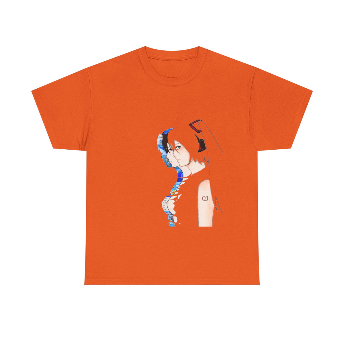 Hatsune Miku, Paprika T-shirt | Minimal Sci-Fi Illustration