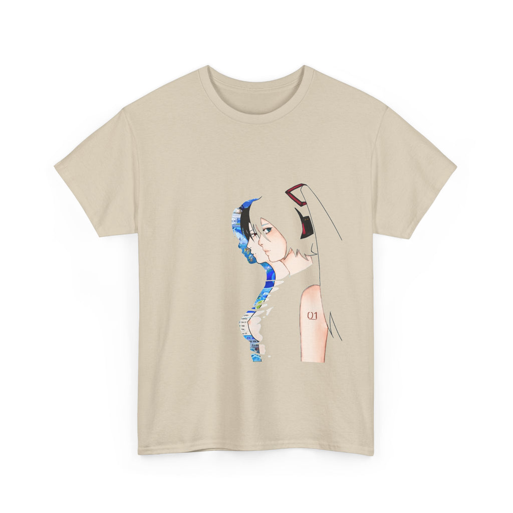 Hatsune Miku, Paprika T-shirt | Minimal Sci-Fi Illustration