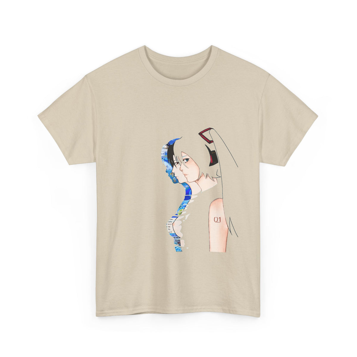 Hatsune Miku, Paprika T-shirt | Minimal Sci-Fi Illustration