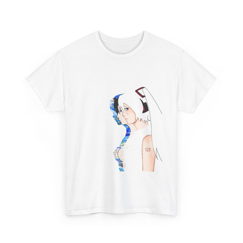 Hatsune Miku, Paprika T-shirt | Minimal Sci-Fi Illustration