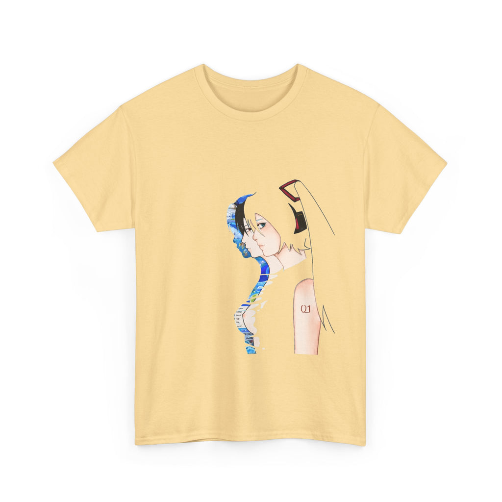Hatsune Miku, Paprika T-shirt | Minimal Sci-Fi Illustration