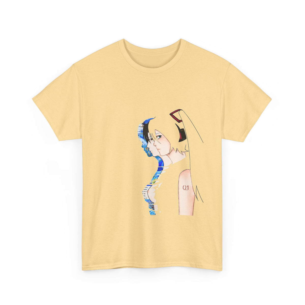 Hatsune Miku, Paprika T-shirt | Minimal Sci-Fi Illustration