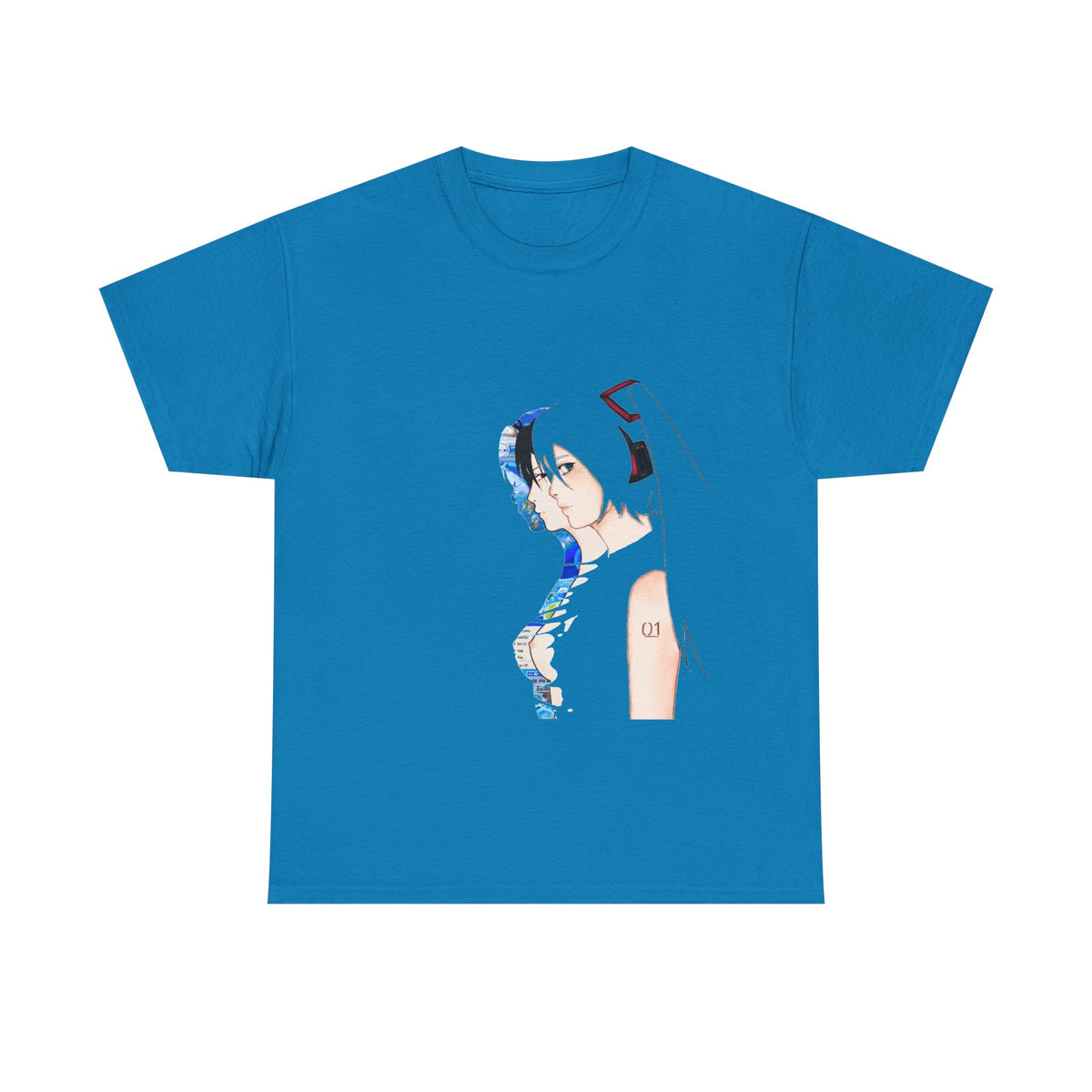 Hatsune Miku, Paprika T-shirt | Minimal Sci-Fi Illustration