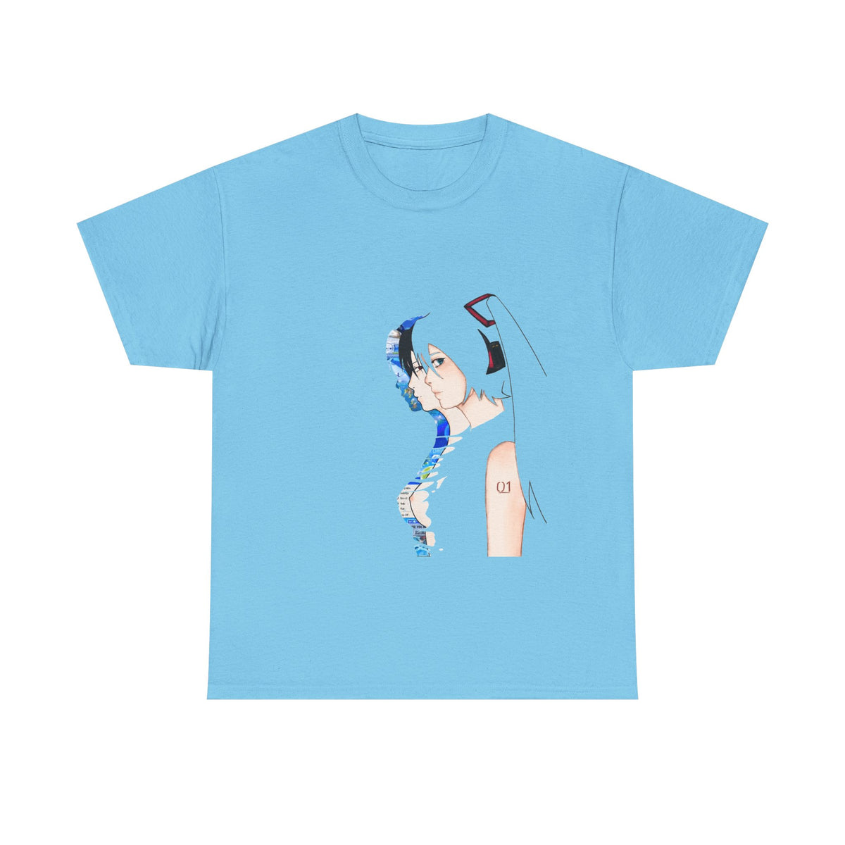 Hatsune Miku, Paprika T-shirt | Minimal Sci-Fi Illustration