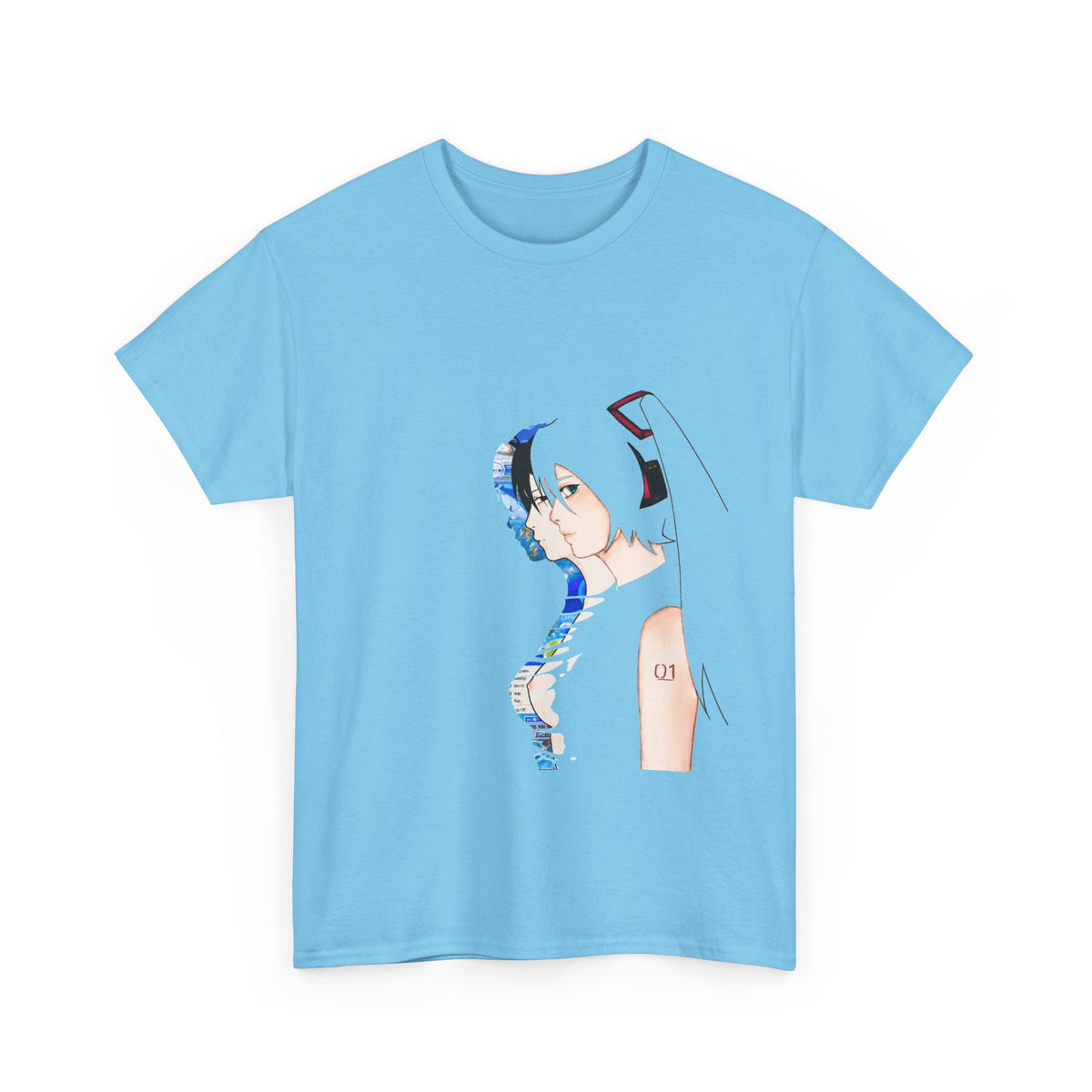 Hatsune Miku, Paprika T-shirt | Minimal Sci-Fi Illustration