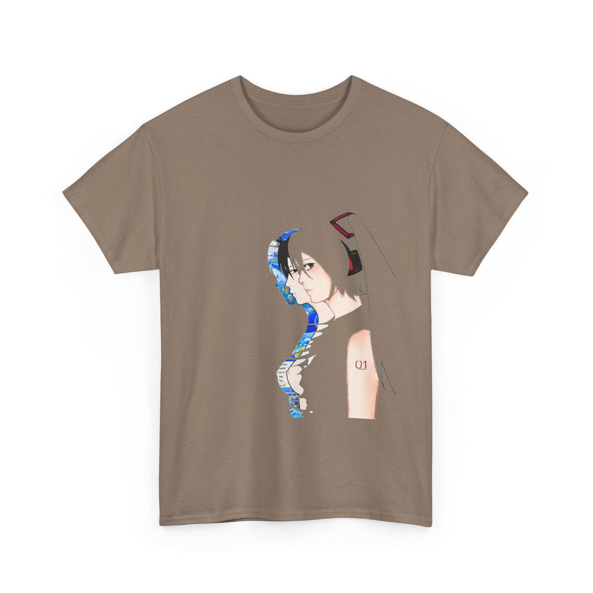 Hatsune Miku, Paprika T-shirt | Minimal Sci-Fi Illustration
