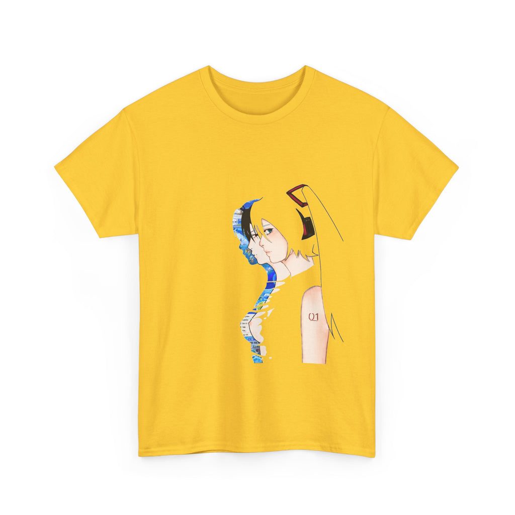 Hatsune Miku, Paprika T-shirt | Minimal Sci-Fi Illustration