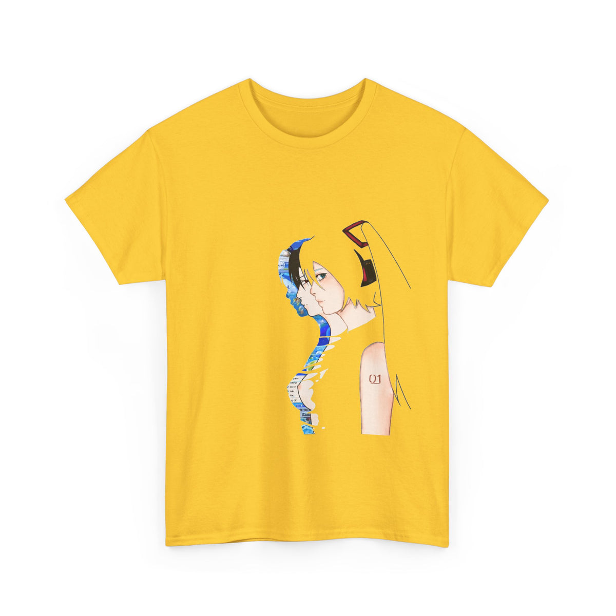 Hatsune Miku, Paprika T-shirt | Minimal Sci-Fi Illustration