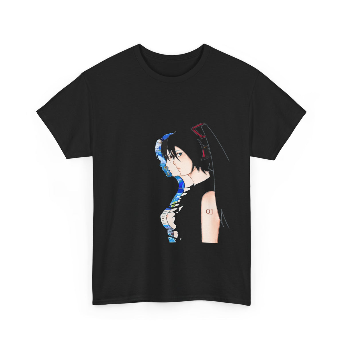 Hatsune Miku, Paprika T-shirt | Minimal Sci-Fi Illustration