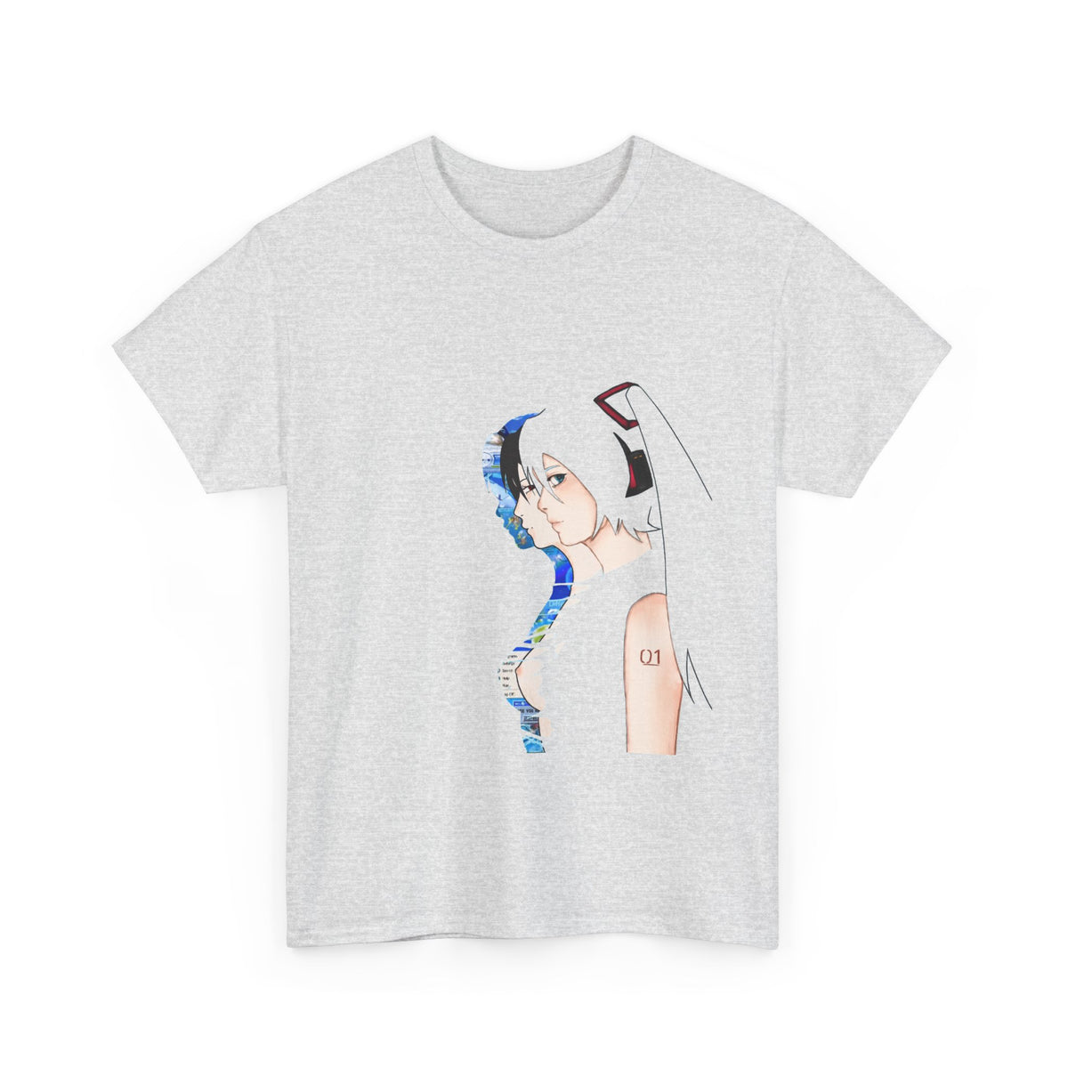 Hatsune Miku, Paprika T-shirt | Minimal Sci-Fi Illustration