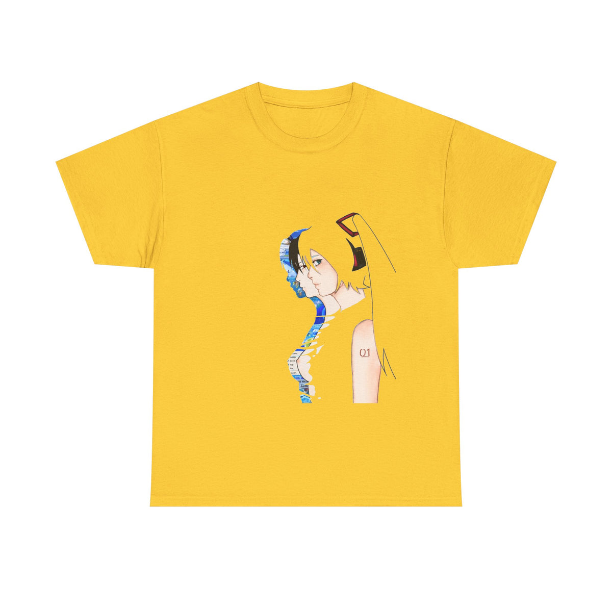 Hatsune Miku, Paprika T-shirt | Minimal Sci-Fi Illustration