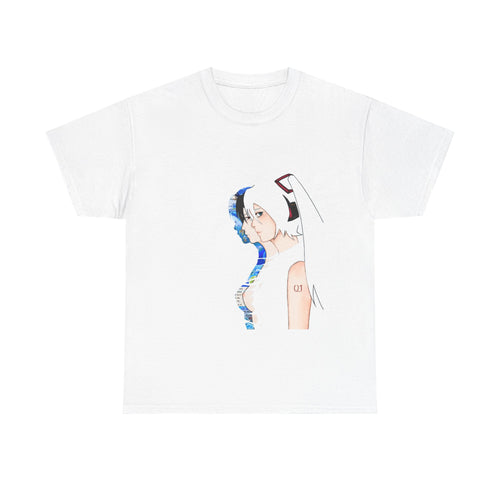 Hatsune Miku, Paprika T-shirt | Minimal Sci-Fi Illustration