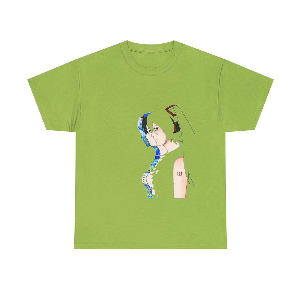 Hatsune Miku, Paprika T-shirt | Minimal Sci-Fi Illustration