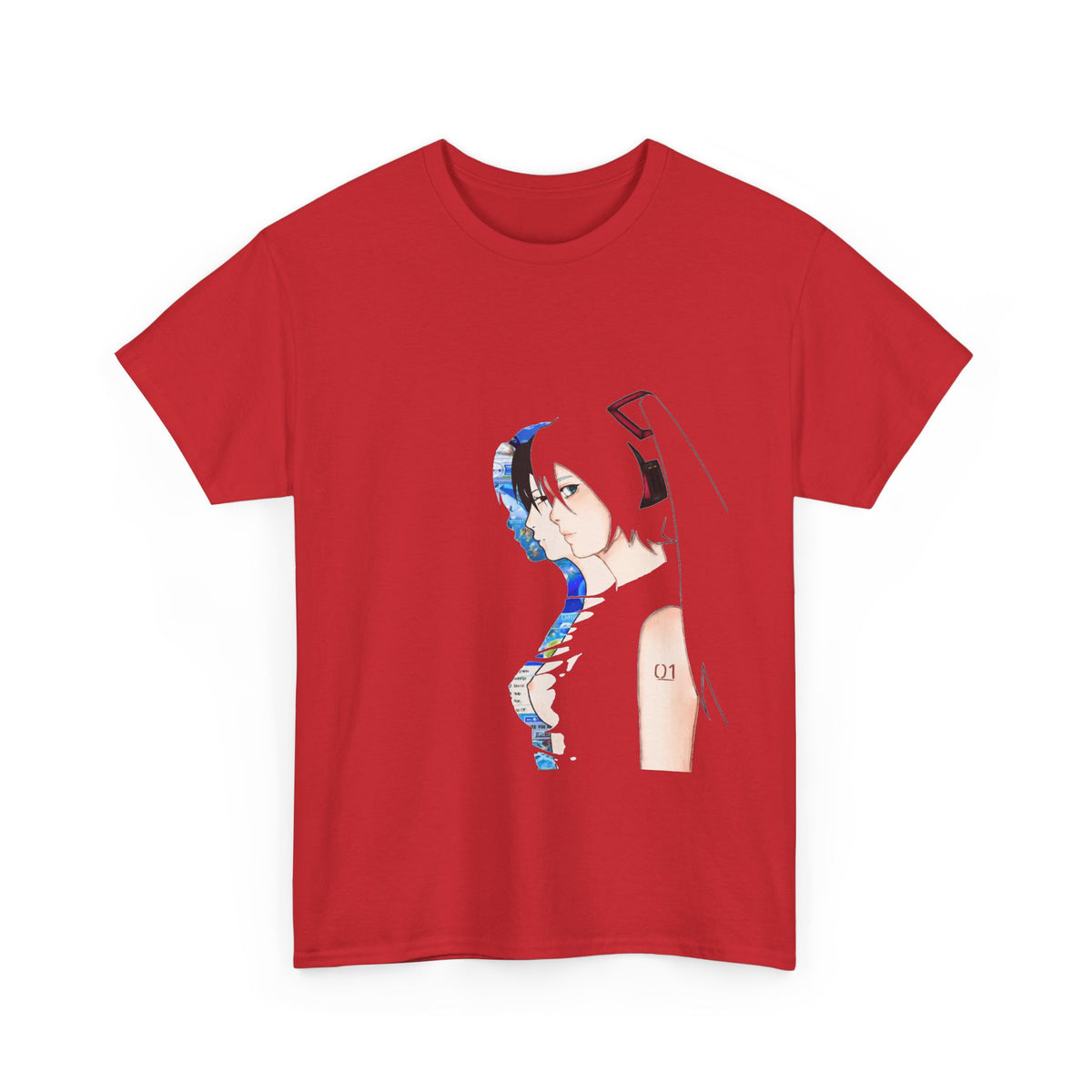 Hatsune Miku, Paprika T-shirt | Minimal Sci-Fi Illustration